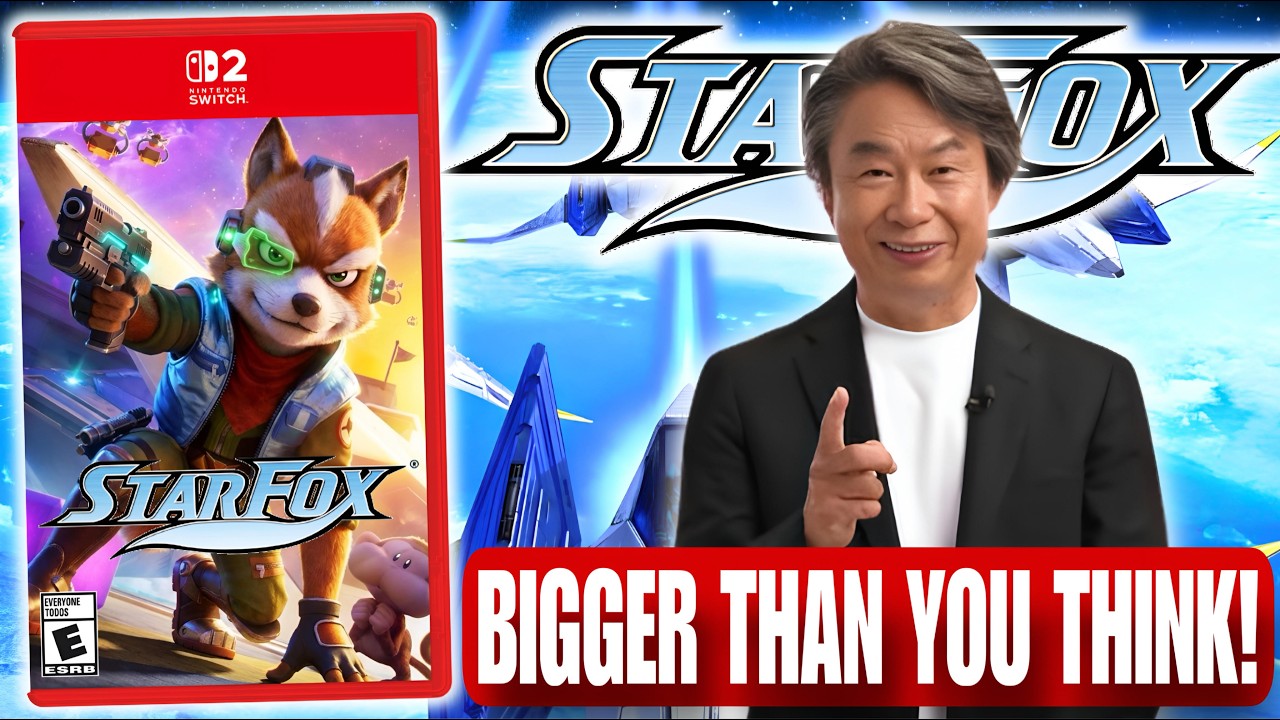 Утекшая в сеть информация о новой игре Star Fox для Switch 2 стала еще более захватывающей!