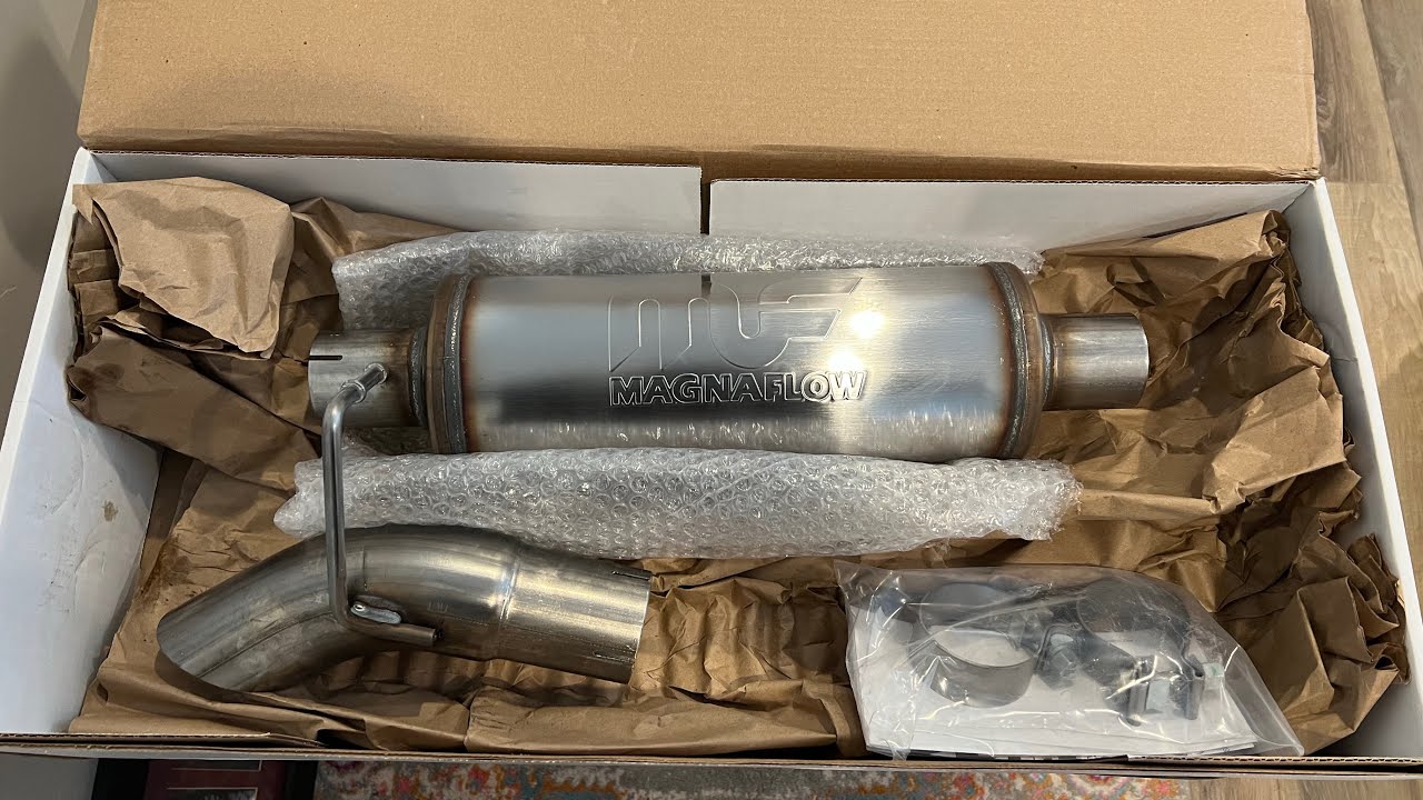 Magnaflow Exhaust Install on a 1998 TJ