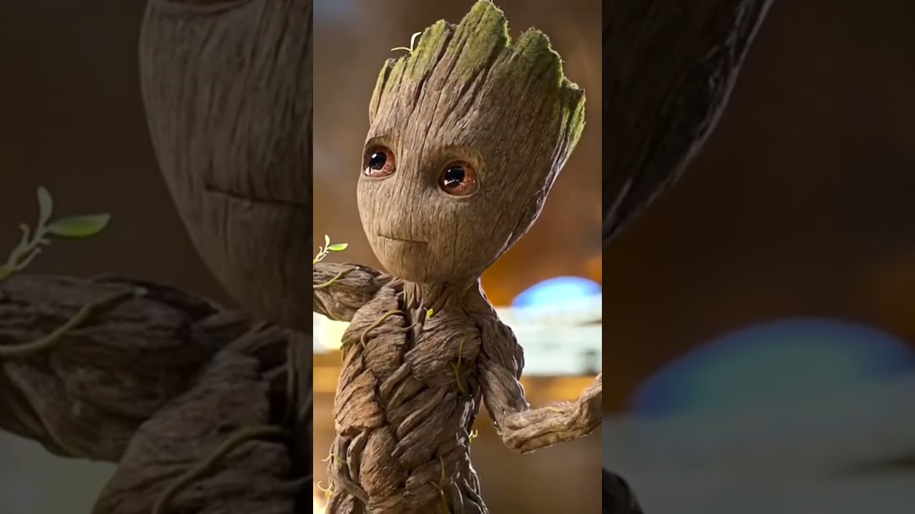 cute little groot COPINES dance moves