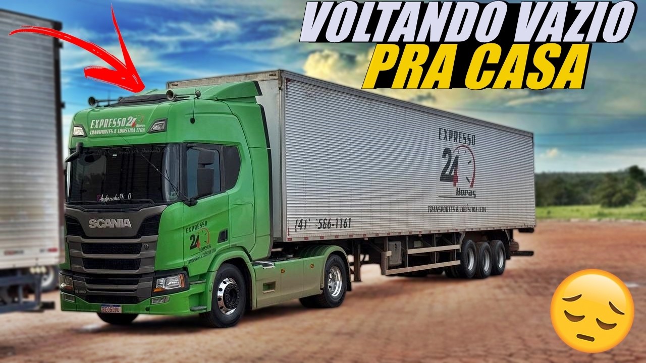 DESCENDO VAZIO PRO SUL... NÃO TEM FRETE BOM!!!