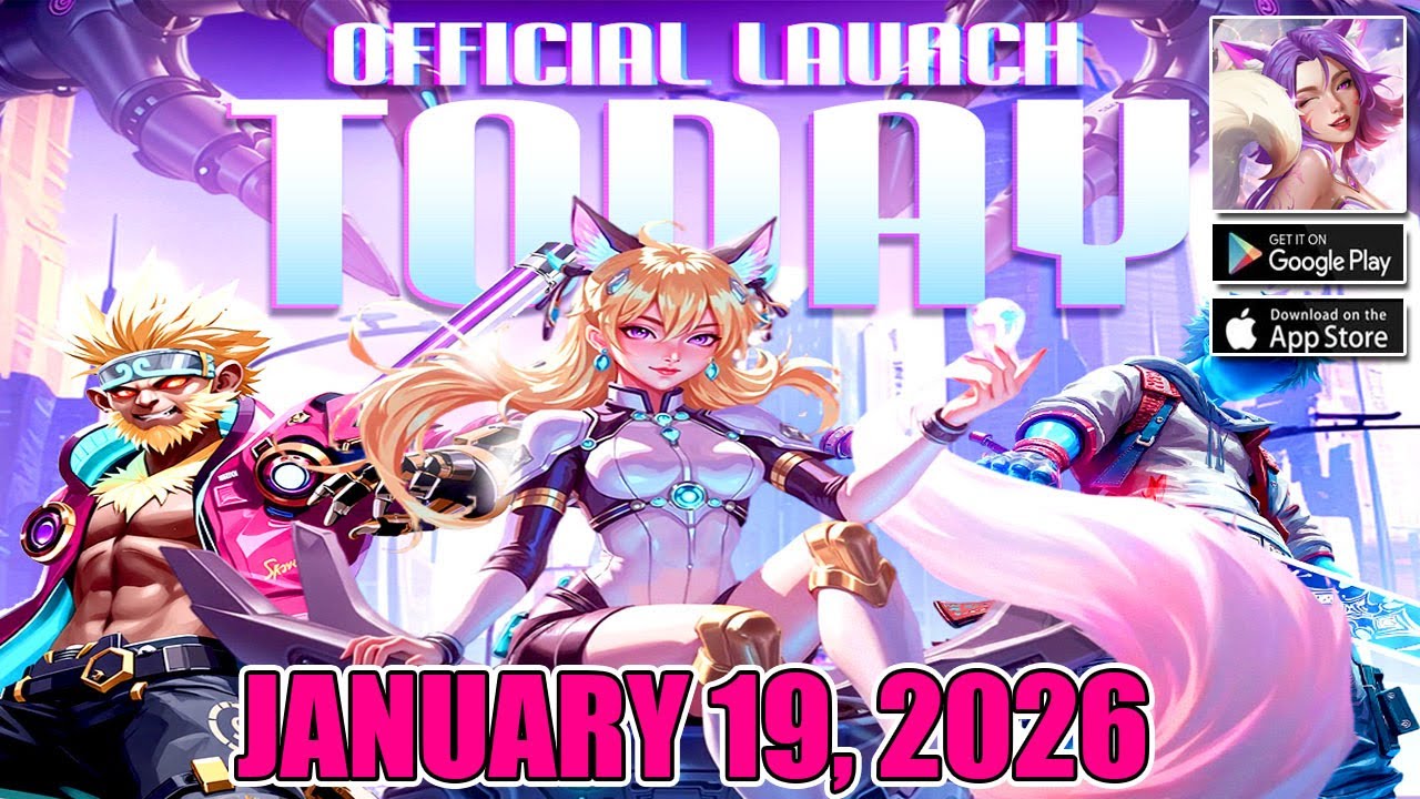 Godsquad: Neo Myth — геймплей, официальный запуск (Android, iOS), Idle RPG