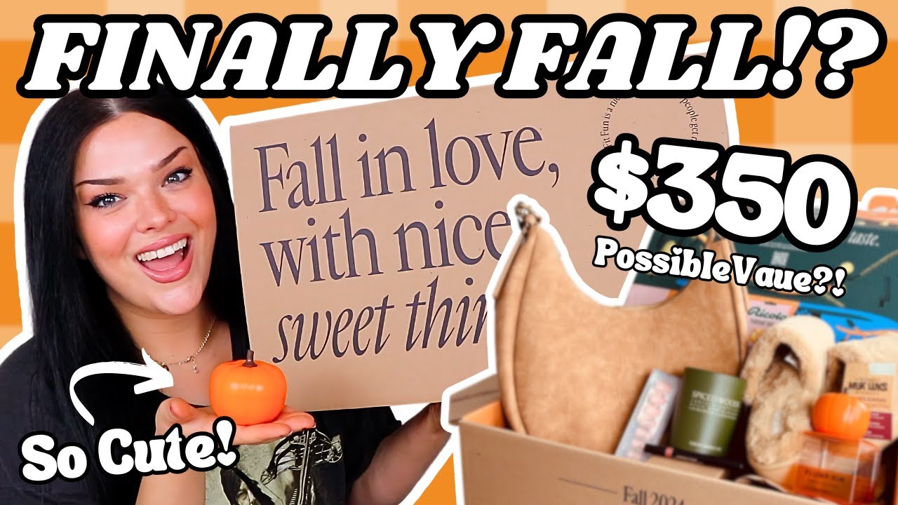 FINALLY! SO MANY COZY FALL ITEMS! | Unboxing FabFitFun Fall 2024 Box
