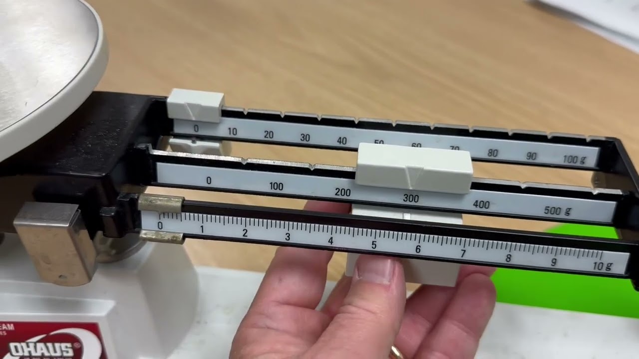 Using a Triple Beam Balance