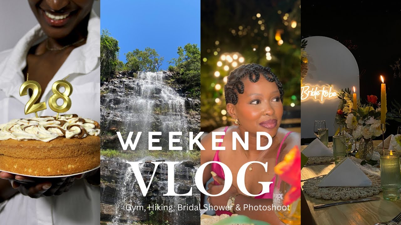 VLOG: Gym || Getting Hair Done || Hike || Bridal Shower || Birthday Photoshoot
