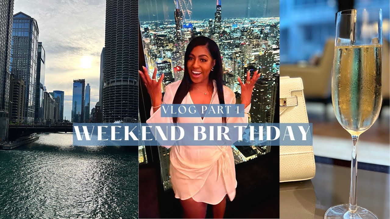 PERFUME FOR WOMEN | BIRTHDAY VLOG | SHOPPING | CHICAGO  | THINGS  TO DO | SPA DAY !