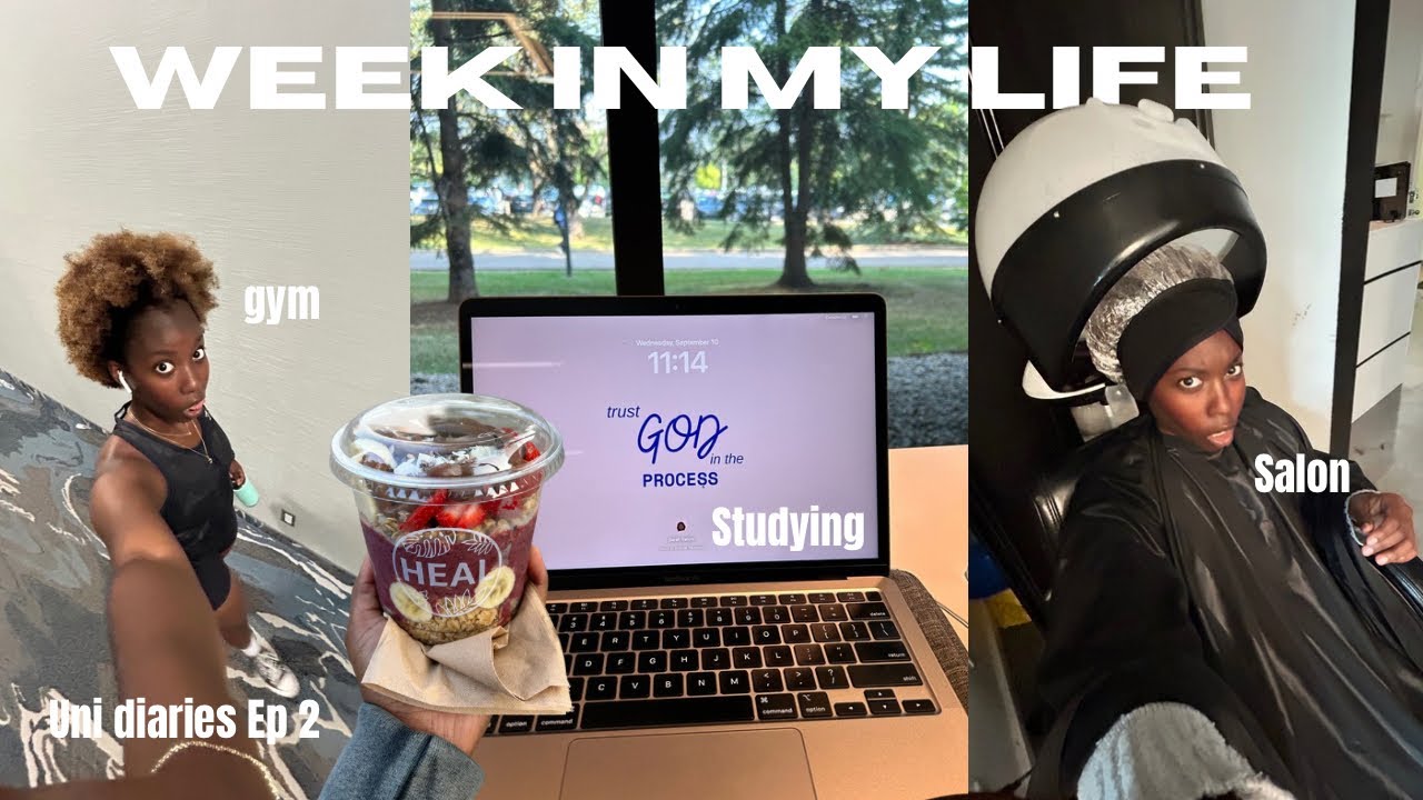 Uni Diaries - Week in my life | Dinner, Gym, Audition, Hair appt