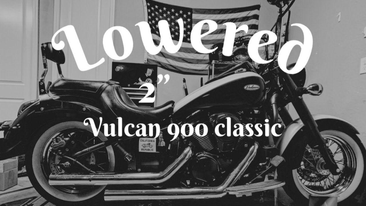 Lowering My Vulcan 900 Classic | Baron Custom Accessories VN900 Lowering Kit Installation