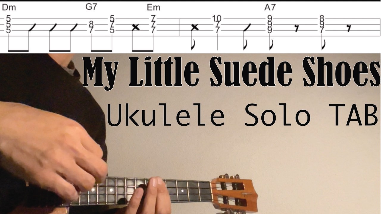 My Little Suede Shoes - Charlie Parker 【Ukulele Solo TAB Difficulty 4/5】
