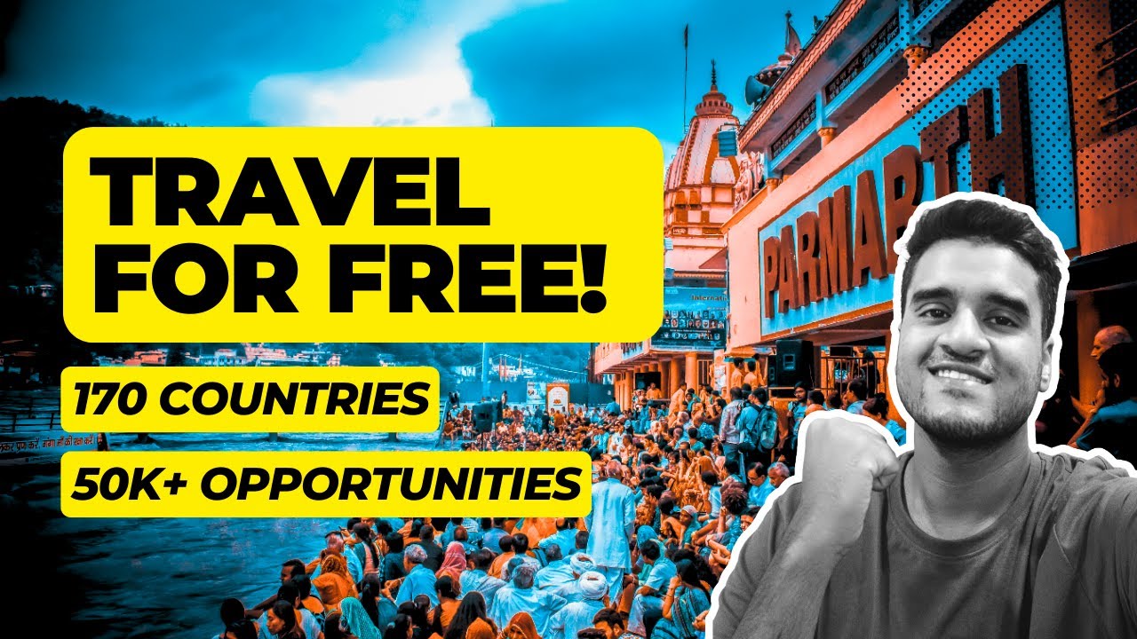 TRAVEL FOR FREE (FOREVER!) | Free Travel in 170 Countries | Volunteer Travel (Watch Till End)