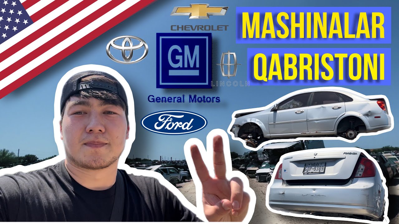 Amerikada Mashinalar Qabristoni | Junk Yard | Avto vlog 🚙🚗