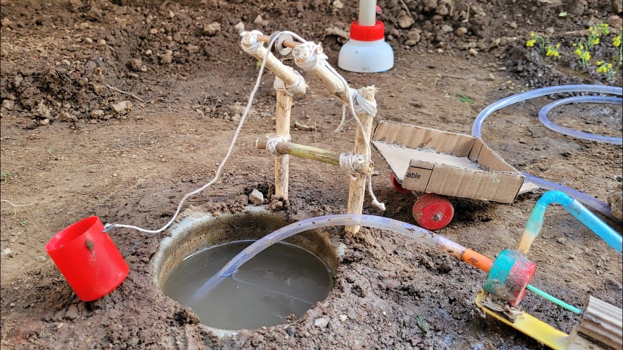Mini Water Pump Irrigation System | Realistic Tiny Farming