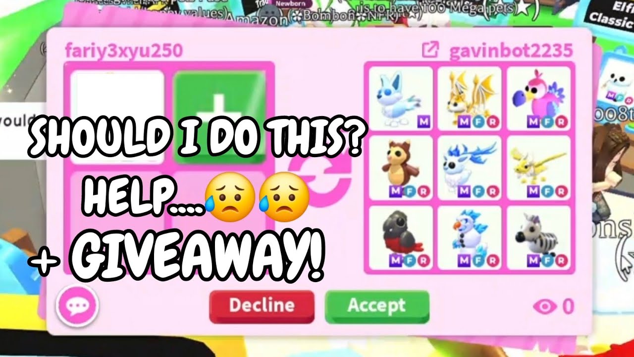 💥Idk If I Should ACCEPT OR DECLINE This Offer For NO POTION MEGA NEON AURORA FOX And MEGA ADDS....!?