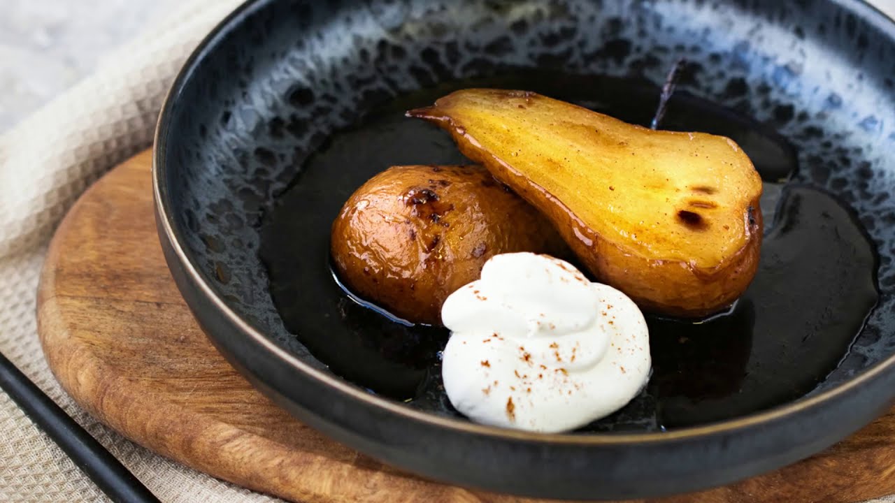 Honey Roasted Pears