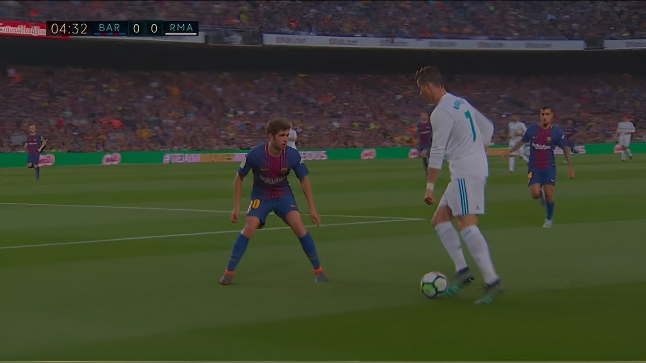 Cristiano Ronaldo vs FC Barcelona (A) | La Liga 2017/18 | UHD 4K
