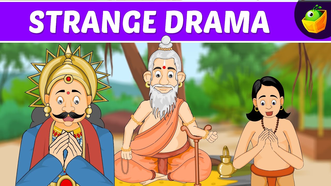 Strange Drama | Tenali Raman In English | Animated Stories For Kids