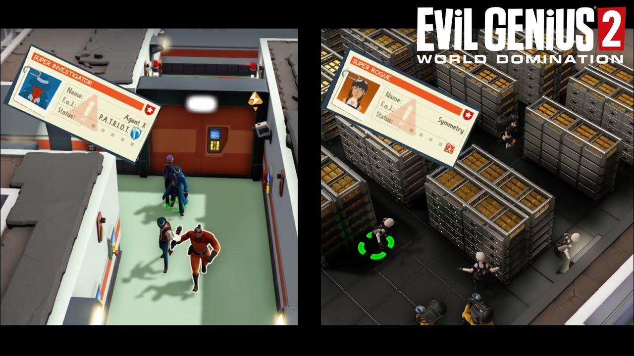 Evil Genius 2 ep9 - Agent X & Symmetry Team Up!!! Is The Lair in Danger?