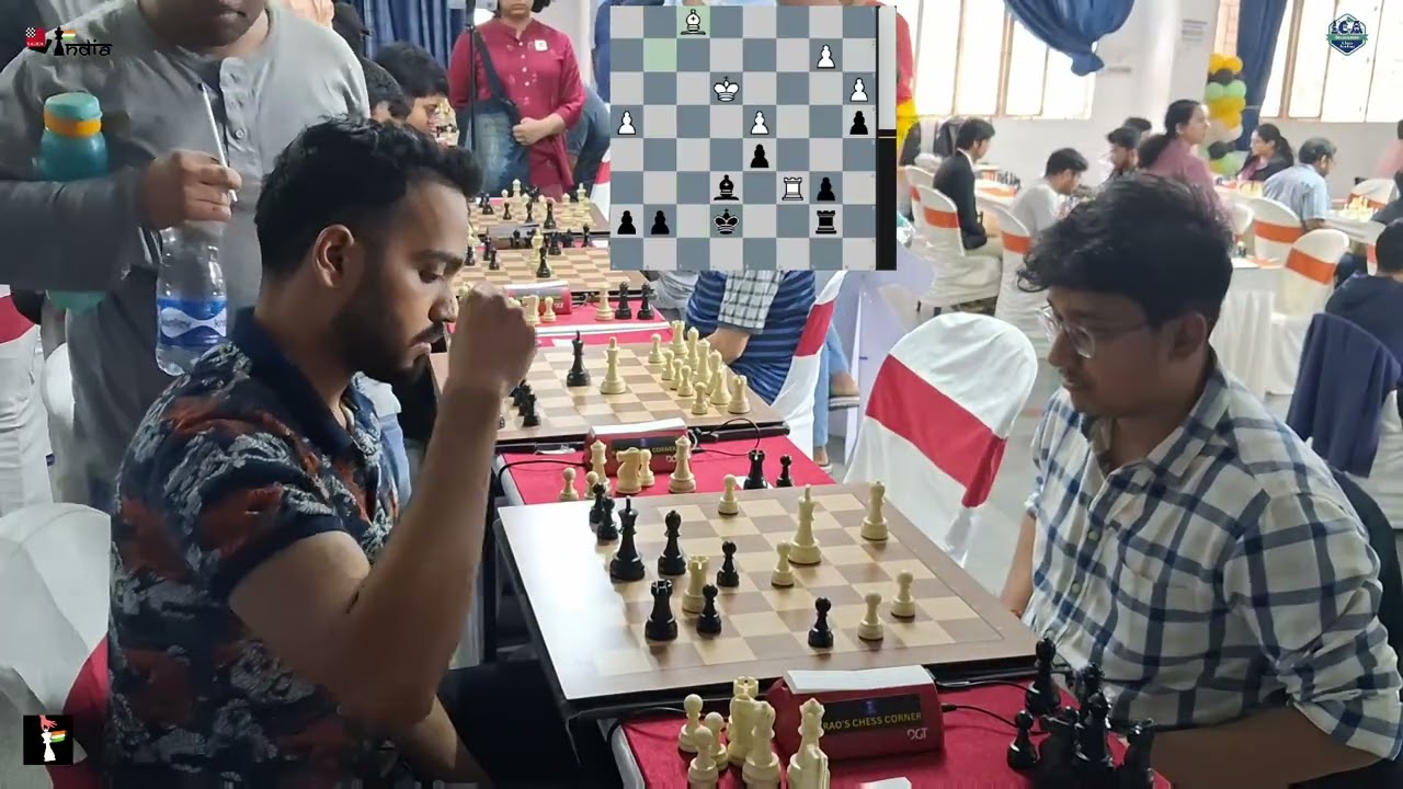Subhayan Kundu vs Sankalp Gupta Chalice Rapid FIDE Rating Chess Tournament