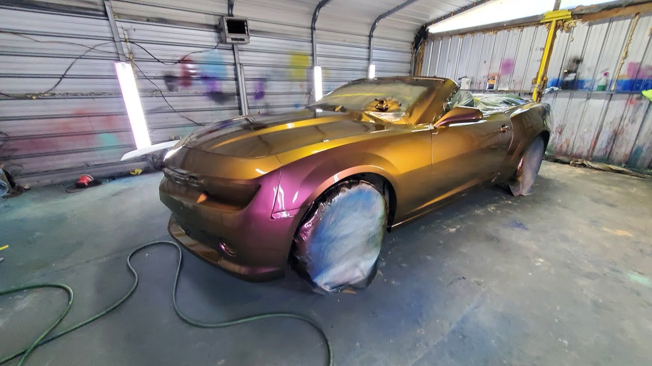 Working on the camaro