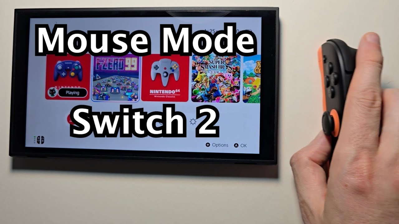 Nintendo Switch 2: How to Use Mouse Mode!