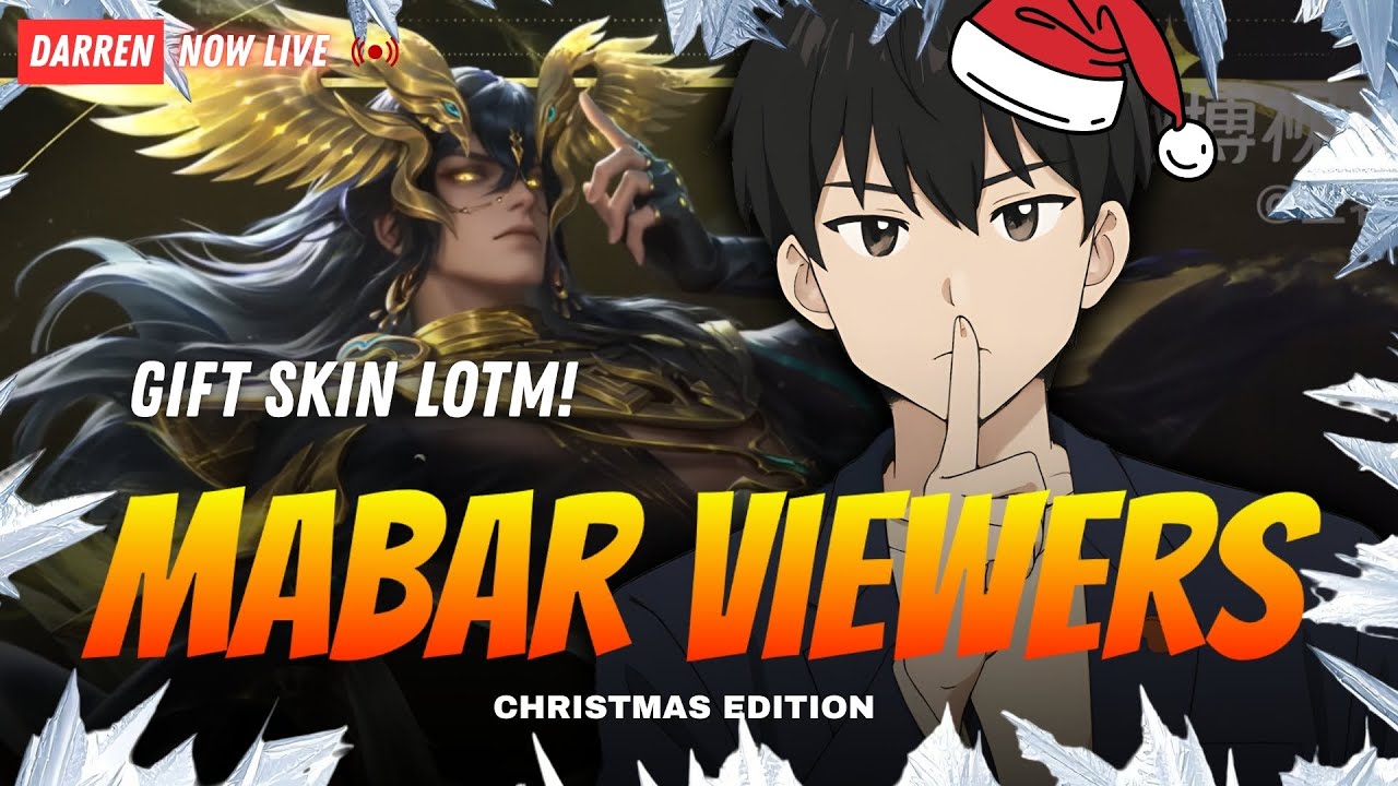 🔴 Merry Christmas! Ranked MABAR HOK sama Viewers dapet Skin LOTM?! | Top Up HOK di @bangjeffcom