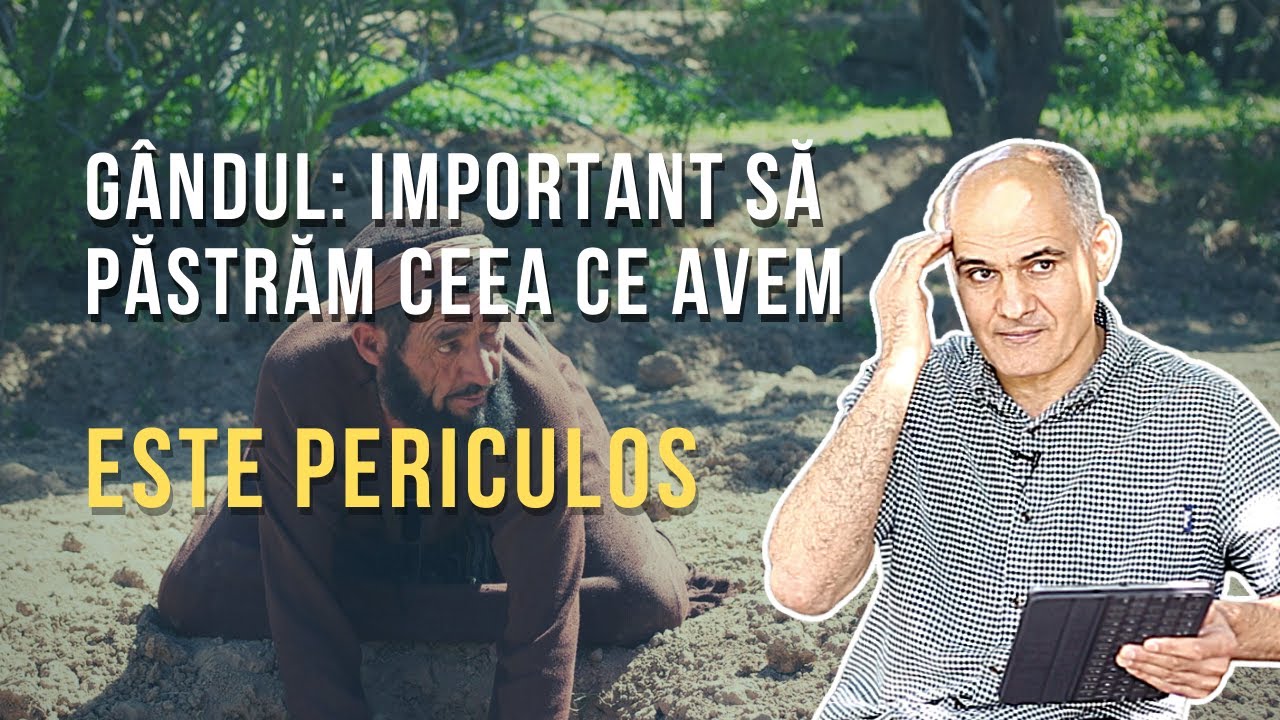 Pilda talanților și pericolul gândirii “să păstrăm ce avem” | Pastor Vasile Filat