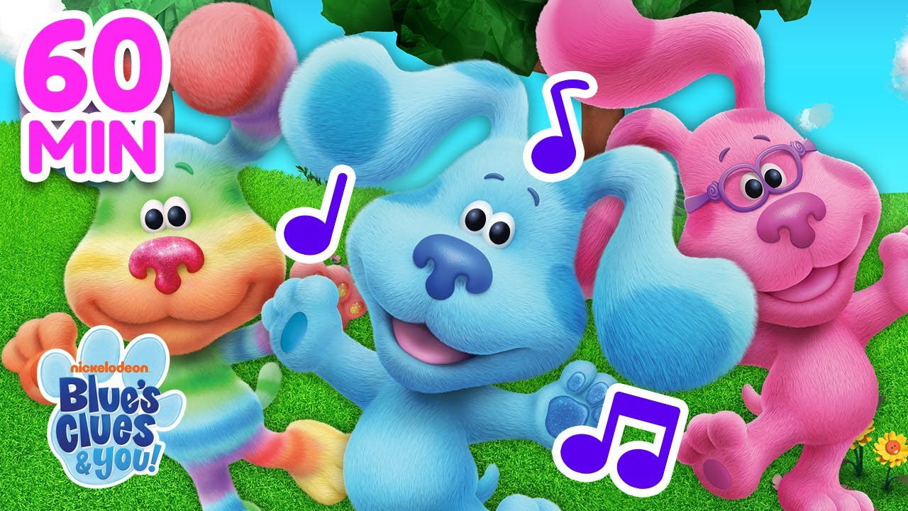 Blue's Song Adventures! #6 w/ Magenta & Rainbow Puppy! | 60 Minute Compilation | Blue’s Clues & You!
