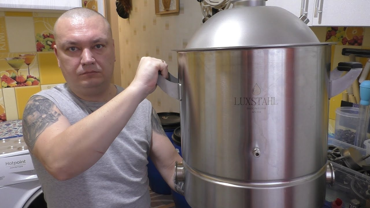 Перегон густых заторов на самогонном аппарате ЛЮКССТАЛЬ 8М (Теория) 
