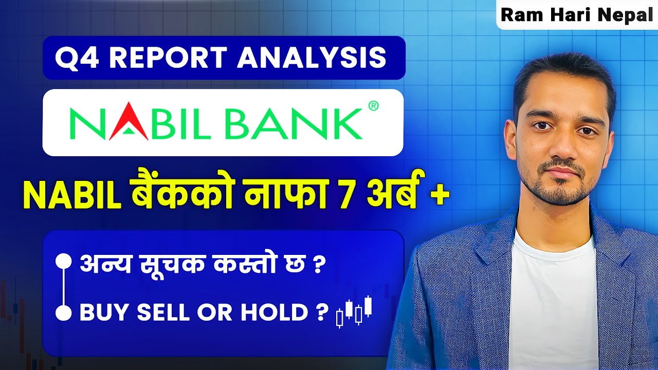 Q4 | Nabil Bank fundamental and technical analysis | Stock Market Analysis by Ram Hari Nepal