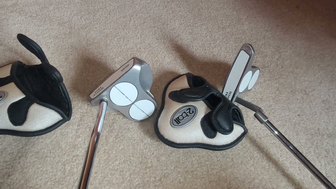 Odyssey 2-Ball Blade Putter vs Odyssey 2-Ball White Hot Mallet Putter