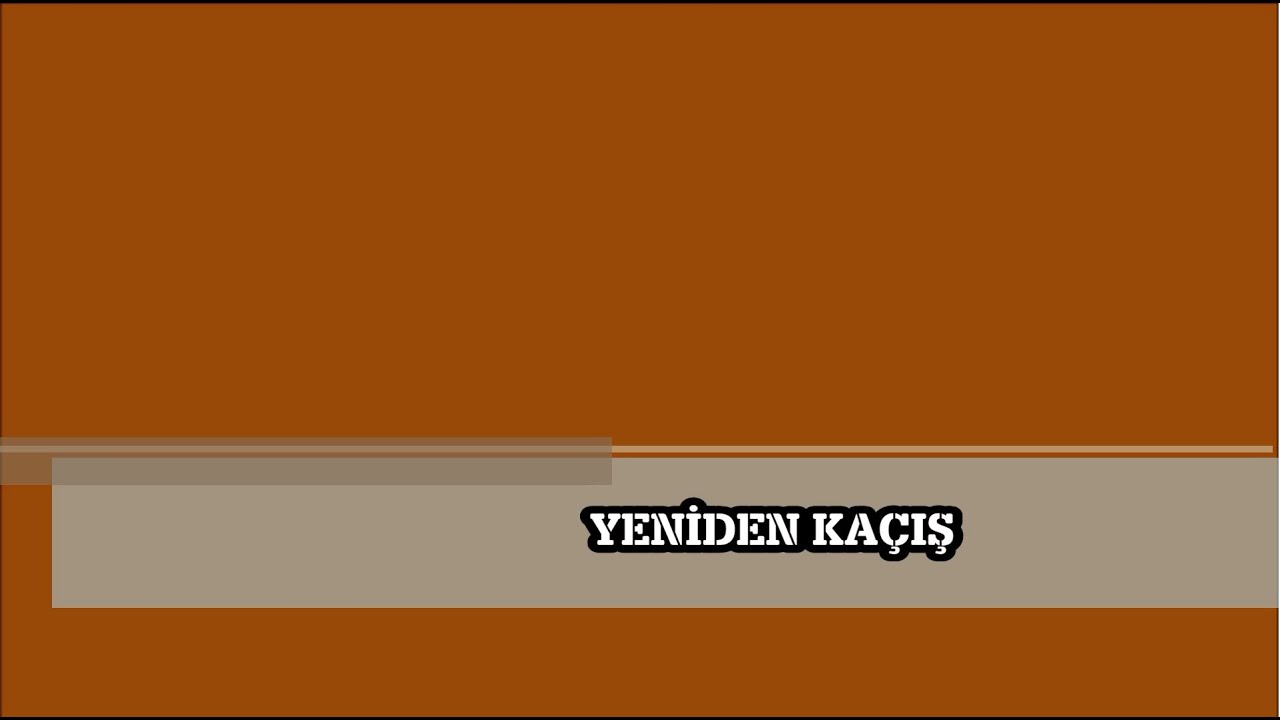 Yeniden Kaçış I Kısa Film