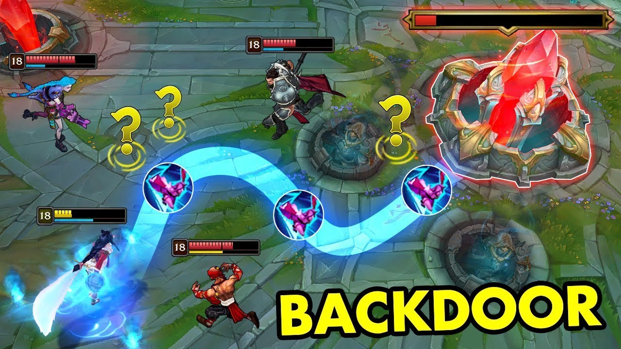 BACKDOOR TO WIN | League MASTERS/GM ranked FLEXxXxXxX