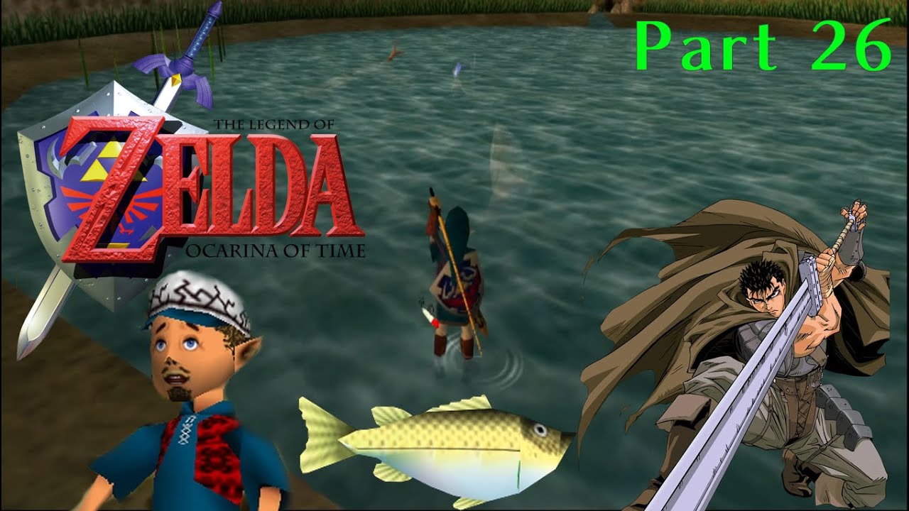 Lets Play Zelda Ocarina of Time Part 26 Misere am Hylia See