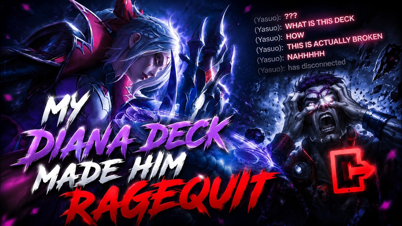 My DIANA Deck Made Him RAGE QUIT | Riftbound Unleashed