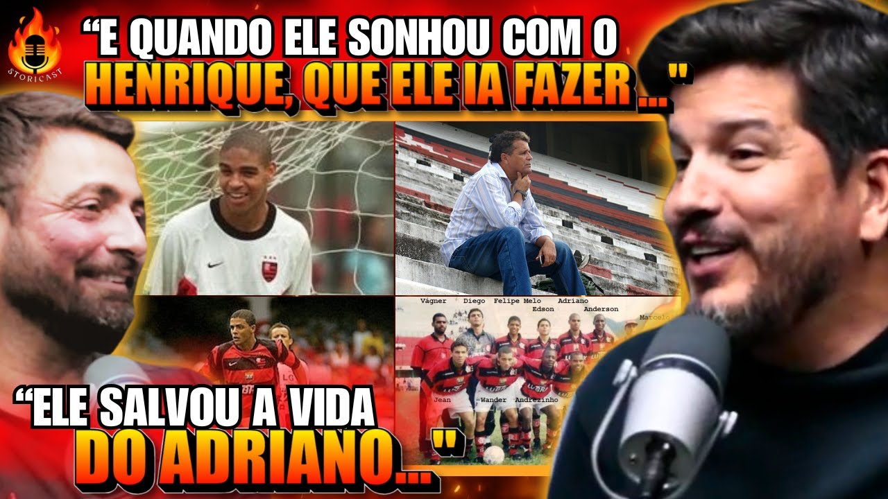 GV E DIEGO RELEMBRAM DO ADRIANO E OUTROS JOGADORES DA BASE, QUE VIRARAM PROFISSIONAIS.