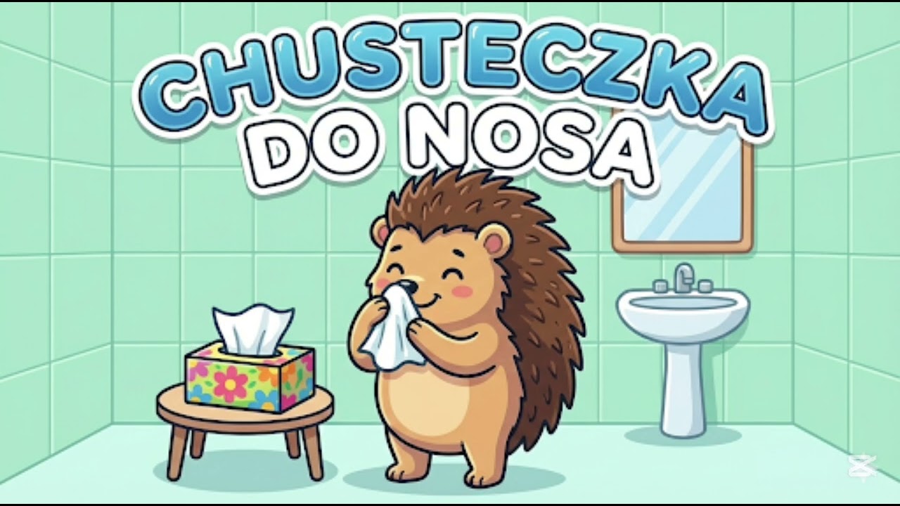Chusteczka do Nosa 🤧 Apsik! Piosenka o Higienie dla Dzieci 🧼 Zdrowe Nawyki