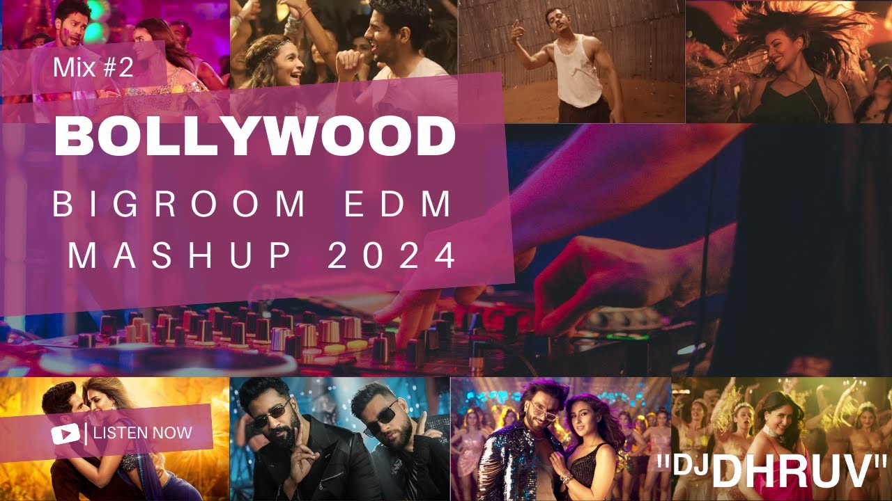 BOLLYWOOD BIGROOM PARTY CLUB MASHUP MIX 2024 / NONSTOP PARTY MIX / PIONEER DDJ FLX 10 | DJ DHRUV