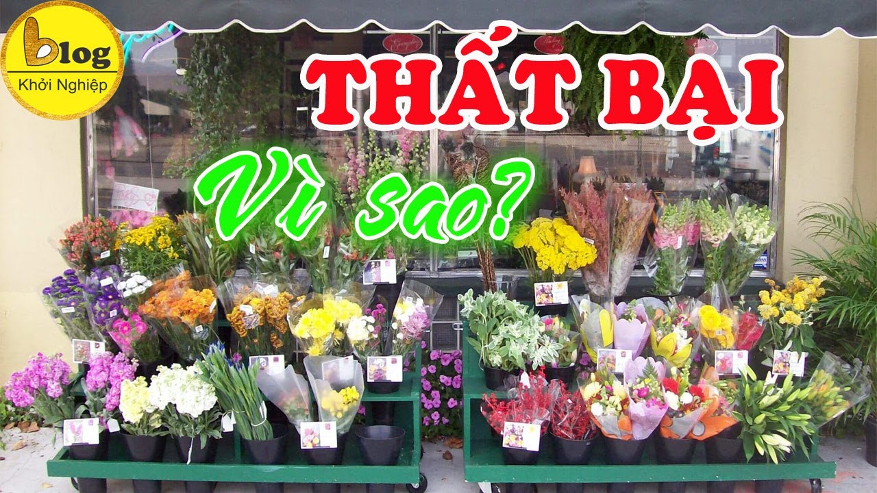 Reasons why you fail when opening a flower shop