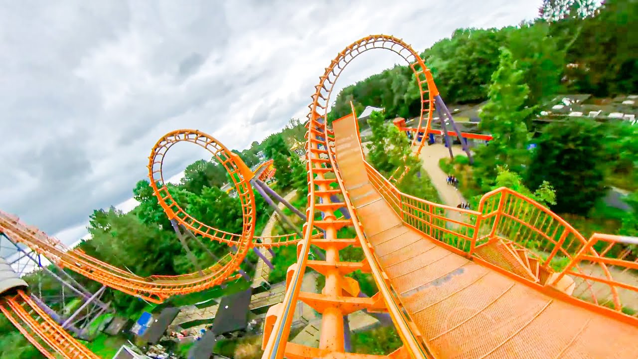 Speed of Sound - Walibi Holland - Onride - 4K - Wide Angle