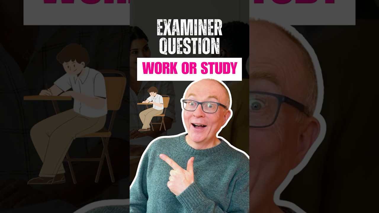 IELTS Speaking Part 1 Question: &ldquo;Do you work or are you a student?&rdquo;