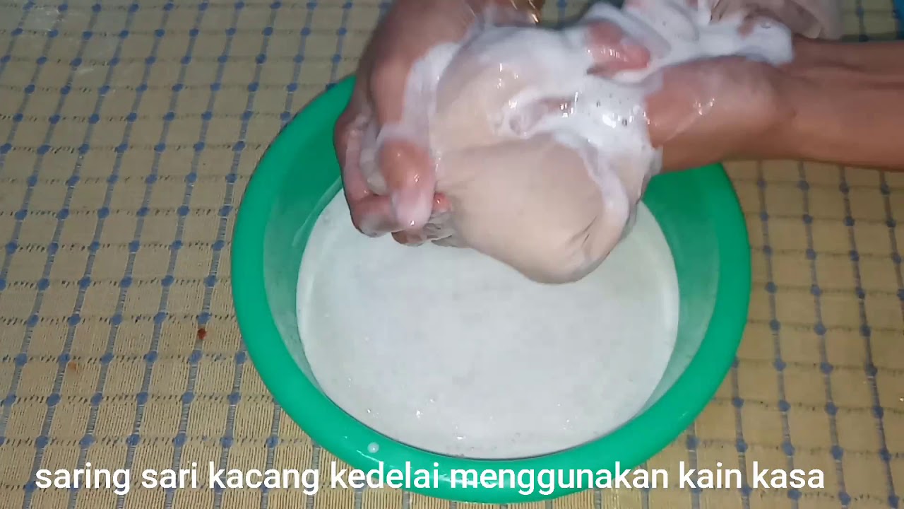 Pembuatan tahu dengan asam sitrat