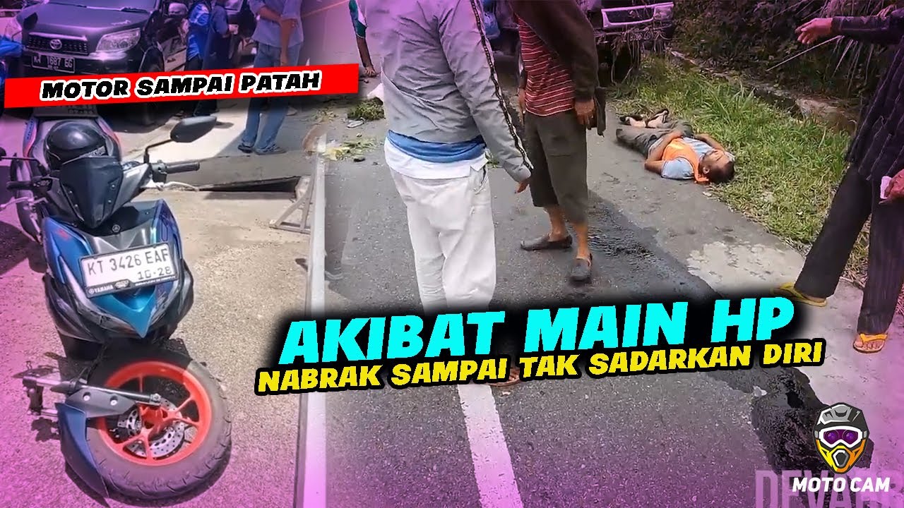 BRAK!!! This is the consequence of driving while using your phone.