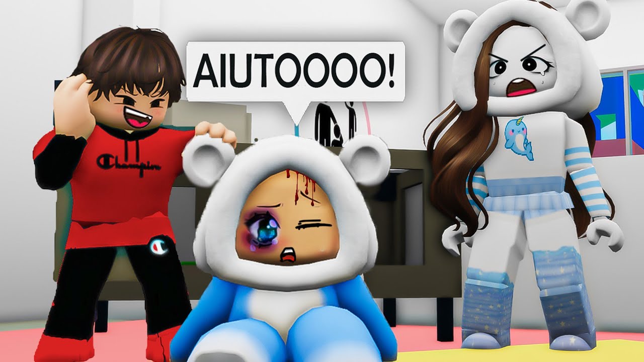 BAMBINO VIENE PICCHIATO E BULLIZATO AL CENTRO ESTIVO SU BROOKHAVEN ROBLOX!