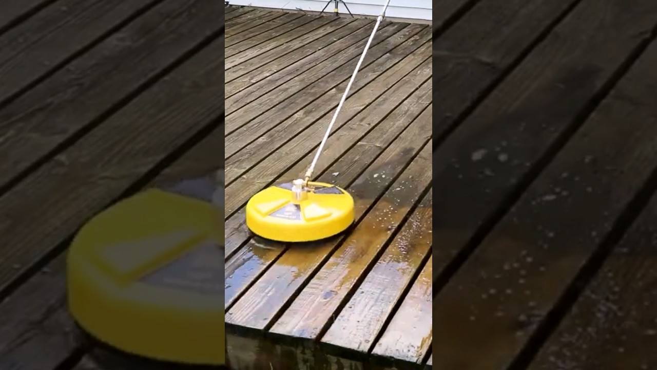 Surface Cleaner at Work | #shorts #pressurewashing #surfacecleaning