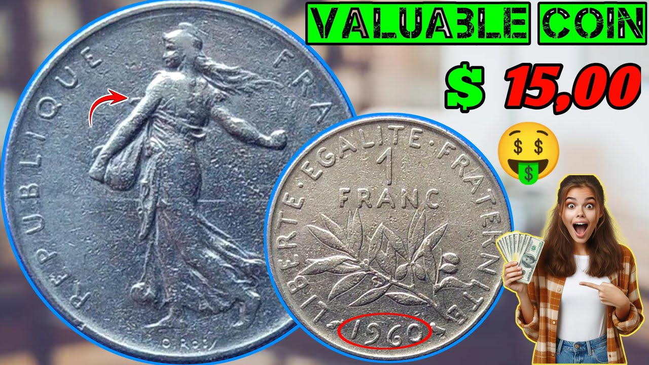 Most Rare and Valuable 1 Franc 1960 Coin Value, Errors, and Collecting Tips! 💰🇫🇷