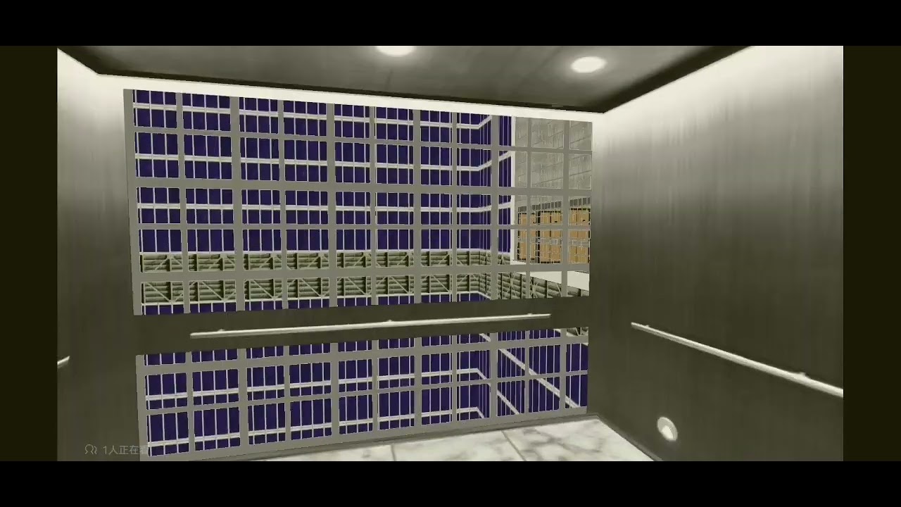 Schindler HTVR glass shuttle elevator in Garden Plaza from Skyscrapersim