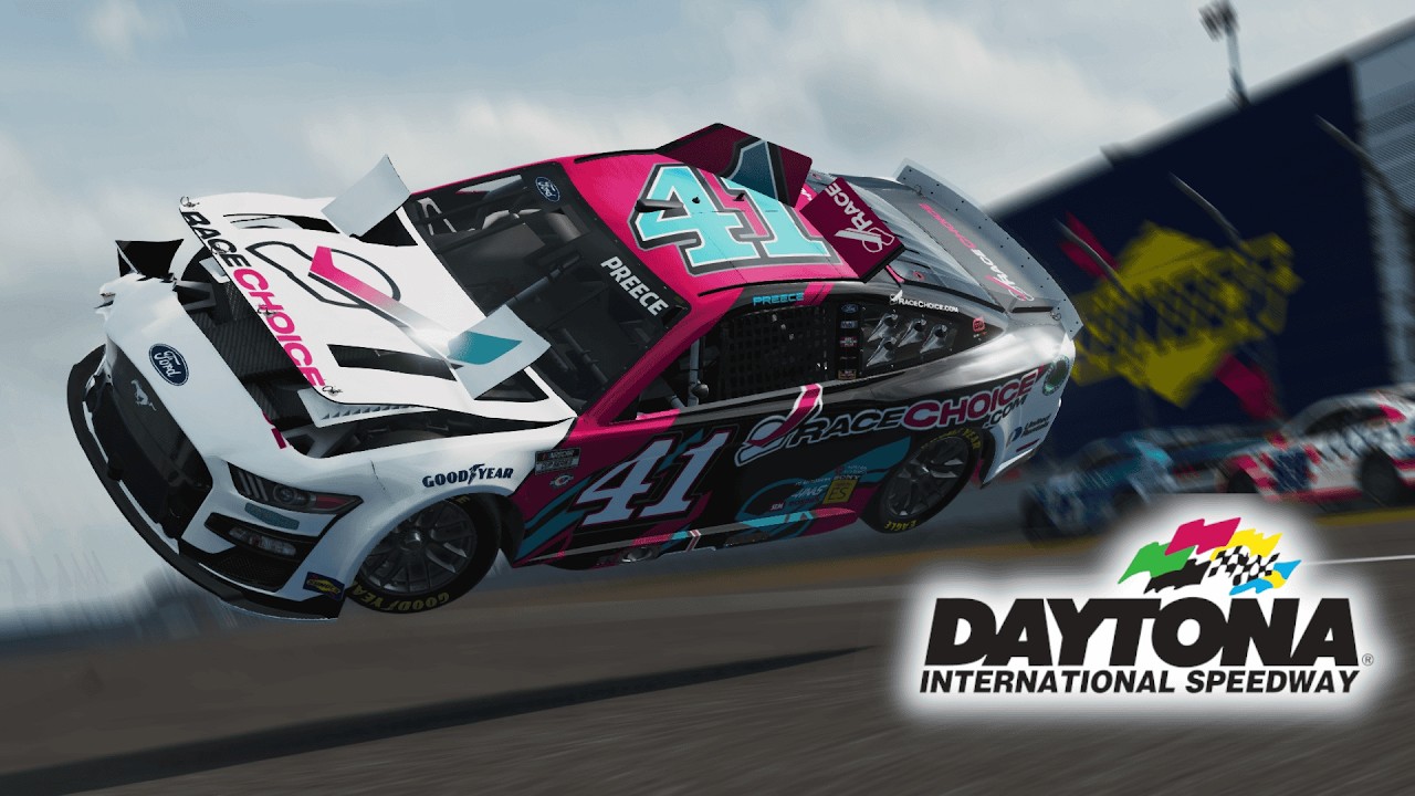 NASCAR Racing Crashes #95 (Daytona Special) - BeamNG Drive