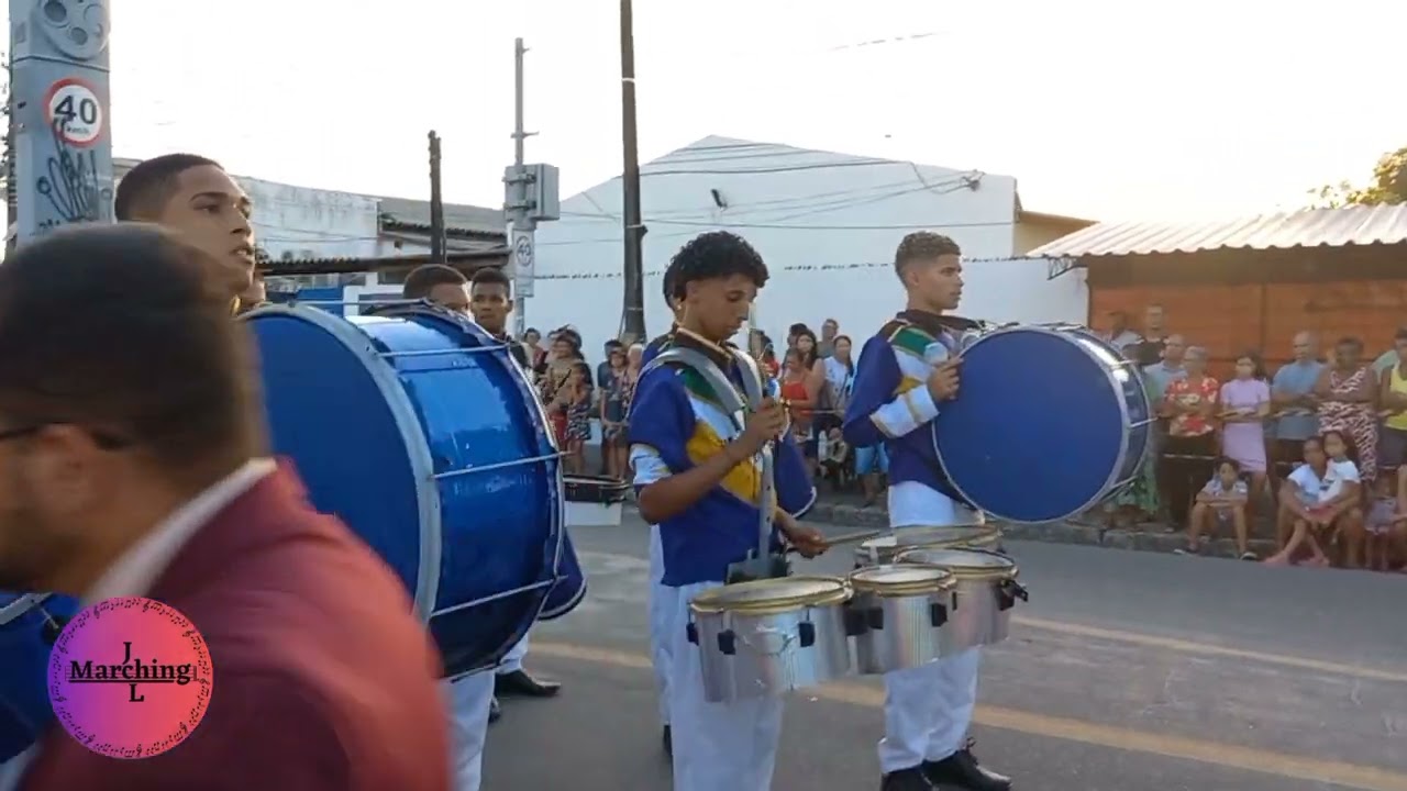 Banda Marcial Paroquial São Miguel - XXIX Encontro de Bandas e Fanfarras da Prof. Jô em San Martin