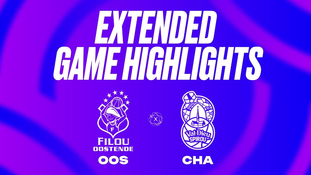 Filou Oostende vs. Val Dieu Spirou Basket Extended Game Highlights