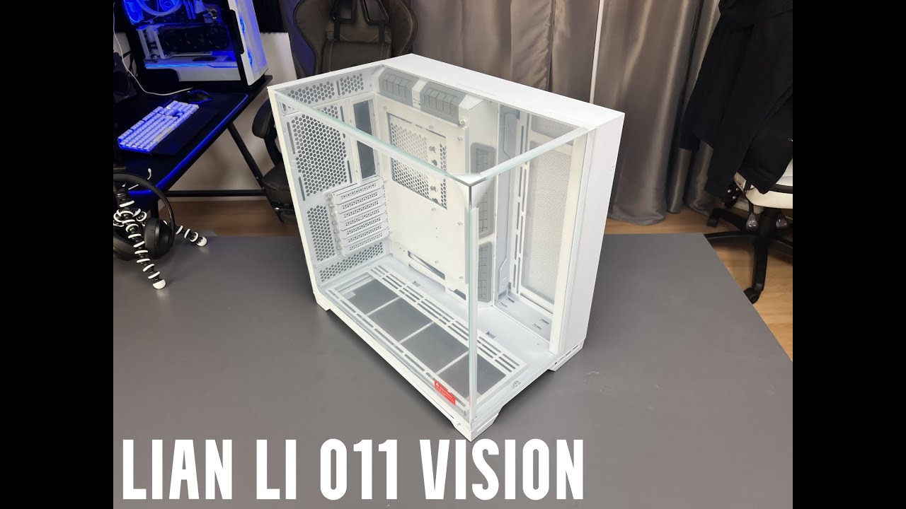 Распаковка Lian Li o11 Vision!