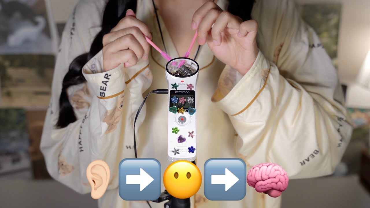 ASMR 👂🏻➡ ️😶 ➡ 🧠 5 5 видов хлопковой чистки ушей, которые дают вам гусину (NO TALKING)